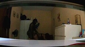 homemade black guy with white girl action