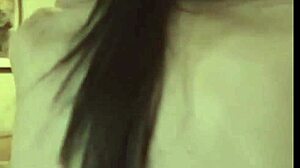 Brookeskye Fingers Asian Babe in Lingerie