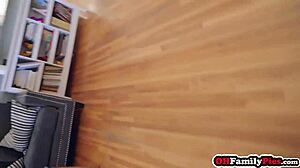 Big ass teen stepsis Jewelz Blu begs for special gift