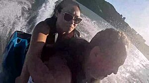 Wild Jet Ski Adventures on Guarujá Beach with Sexy Latina