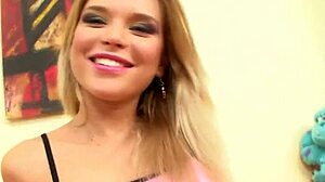 Blonde Step Sister’s Ass Gapes After Hard Anal Fuck