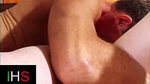 Muscular male fucks hot girl