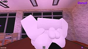 roblox classroom banging with sneaky hot action today