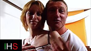 Muscular male fucks hot girl