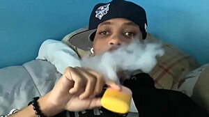 big booty girl in bonnet takes backshots part three