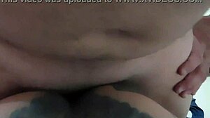 amateur wife gets anal fingered doggystyle then creampied in pussy