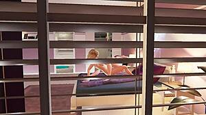 Katherine's lesbian sex at house party