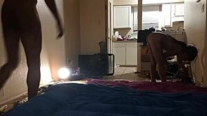 Stepmom invites stepson for deepthroat and doggystyle fucking in her house