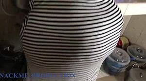 Quickly banged my stepbrother's wife in costume while he's away