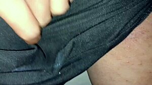 look at that creampie filling her tight shaved pussy