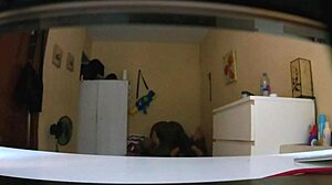 homemade black guy with white girl action