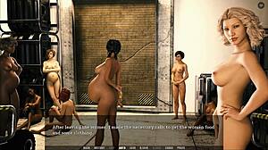 Ebony Teen 18+ Fucks Boss in Washroom Quickie