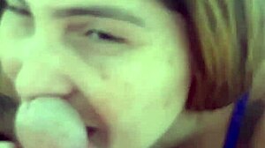 Wife admits cheating, husband cums on her tits in excitement