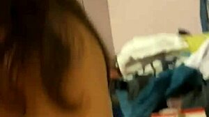 Carzuva sucks friend's dick with natural tits