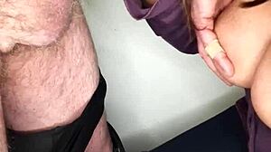 wet pussy in bathroom pleads for relentless action.