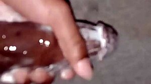 Superdarius shoots sloppy jizz before bedtime