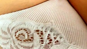 Dripping Wet Pussy Explodes with Juice on Cute Panties