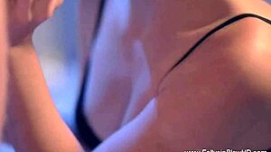 Beautiful blonde performs superior fantasy blowjob and cocksucking