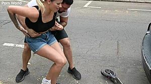 Ria Sunn Enjoys Wild DP Threesome After Scooter Mishap