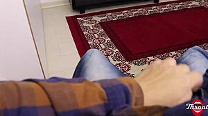 Chubby Venezuelan Employee Deepthroats for Salary Raise