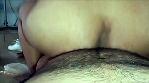 In a home setting, a man engages in missionary sex with his fat neighbor. The encounter involves whipping, assfucking, and anal with natural tits and a big ass.