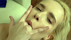 Hot 19-year-old teen takes BBC with rough facefucking and piss play!