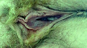 German Granny Flashes Hairy Pussy Under Skirt