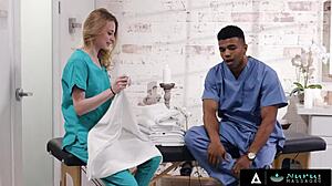 Nuru Massage - New Masseuse Kyler Quinn Learns To Satisfy Clients!