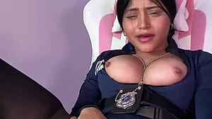 cover my tits with semen