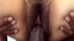 Young Latina Couple Fucking Hard In Front Of Mirror, Almost Caught