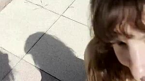 We FUCK HARD by the POOL with CUMSHOT