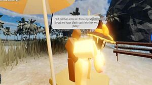 robloxian witch slammed hard by black cock with elainaf