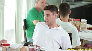 I watch Kagney Linn Karter ride Brad's big cock passionately