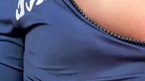 cover my tits with semen