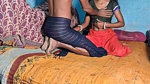 Check out this Desi wife in hot bedroom action with intense moves!