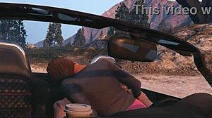 gta 5- franklin gets a hooker service