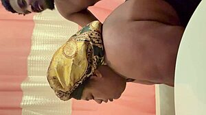 Quickie Before Getting In The Shower With Ebony Ass And Big Cock Cumshot