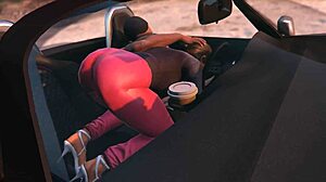 gta 5- franklin gets a hooker service