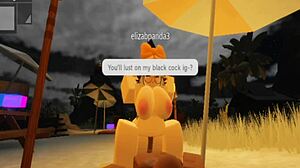 robloxian witch slammed hard by black cock with elainaf