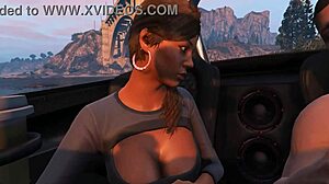 gta 5- franklin gets a hooker service