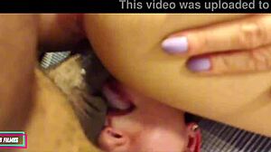 the young brunette and the mature woman share an intimate moment