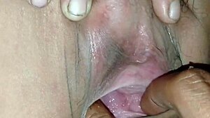 wet pussy creampied with tight shaved hole!