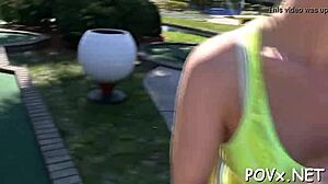 Naughty Teenie Craves Huge Cocks And Intense Fucking