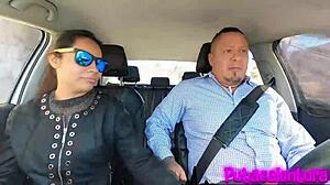 Nataly Roux Goes from Car to Dungeon with Explosive Mouth Finish