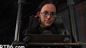 Domina commands rough missionary fucking with blowjob in bdsm session