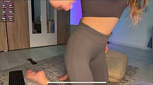 Intense Fingering Builds to Tight Anal Doggystyle. Webcam Teen 18+ Achieves Horny Orgasm from Homemade Masturbation.