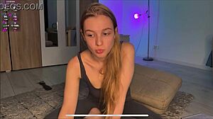 Intense Fingering Builds to Tight Anal Doggystyle. Webcam Teen 18+ Achieves Horny Orgasm from Homemade Masturbation.