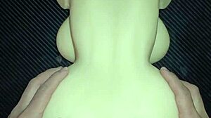 sally begs for anal doggystyle and gets cum on ass
