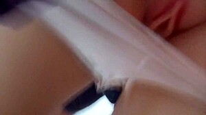 Curvy latina amateur rides stepfather's tiny dick in homemade fuck doll scene