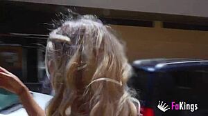 Hot Blonde Tania López Fucks Neighbor Roughly